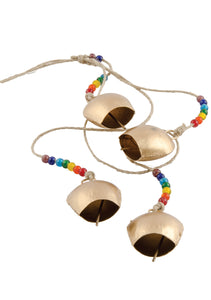 String Cowbells with Chakra Beads