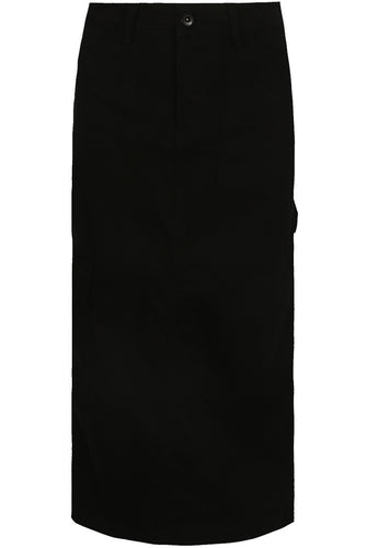 Cargo Midi Skirt - Black