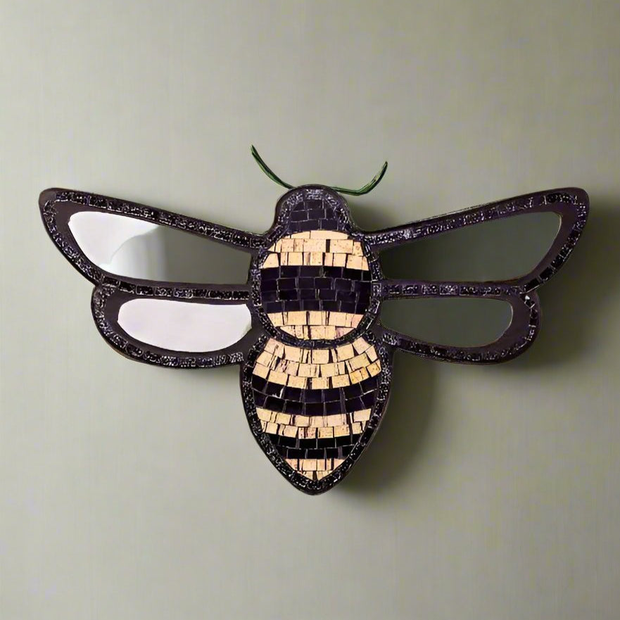 Bee Mosaic Mirror