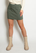 Cargo Mini Skirt - Khaki