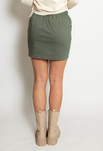 Cargo Mini Skirt - Khaki