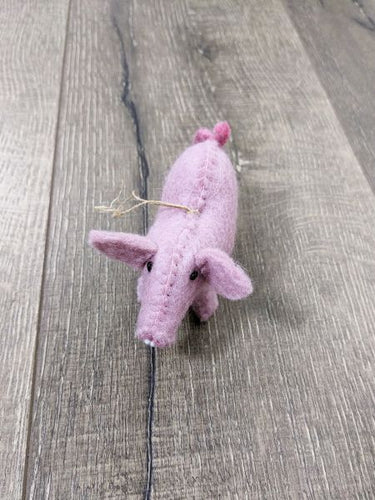 Pig Felt Hanging