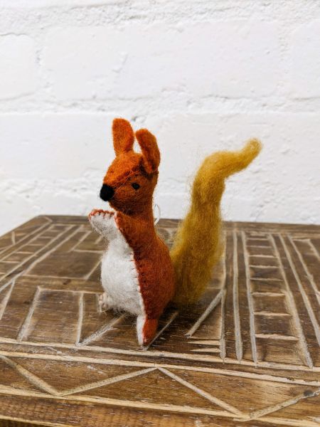 Felt Squirrel