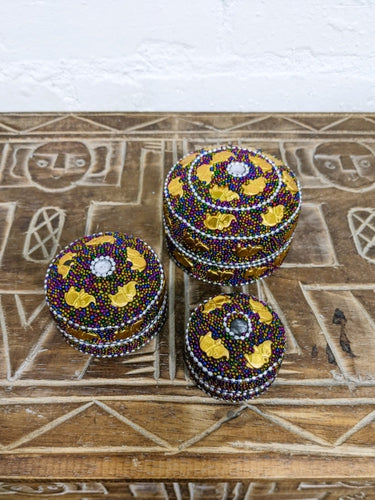 Ele Beaded Boxes