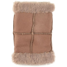 Fingerless Faux Leather & Fur Gloves