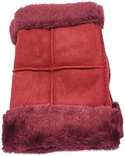 Fingerless Faux Leather & Fur Gloves