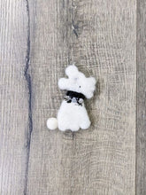 Felt Dog Brooch