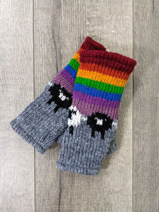 Rainbow & Sheep Handwarmers