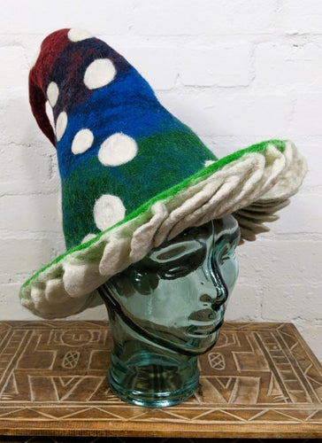 Ombre Spotted Wizard Hat