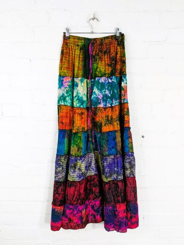 Recycled Sari Wide Leg Trousers