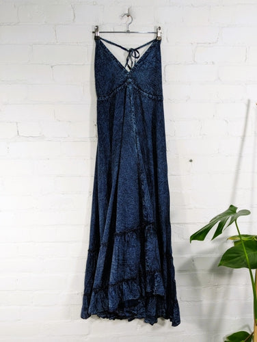 Navy Long Dress