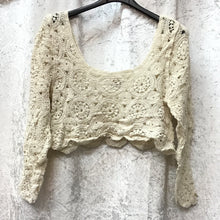Hayley Crochet Long-Sleeve Top