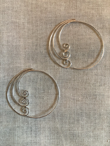 Spiral Hoop 4cm