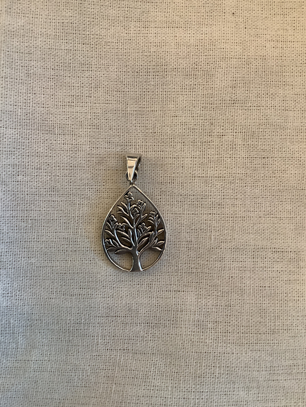 Teardrop Tree of Life Pendant