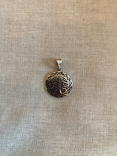 Circular Tree of Life Pendant