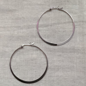 Flat Crescent Hoop