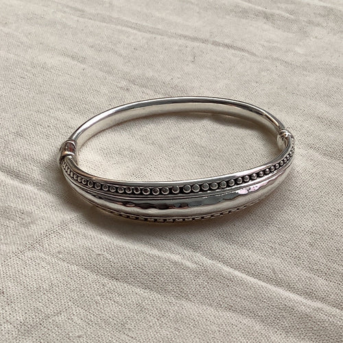 Angela Silver Bangle