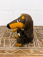 Sebastion Felt Sausage Dog Bottle Topper