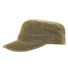 Washed Cotton Cadet Cap