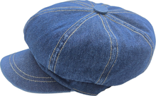 Claude Denim Newsboy Cap