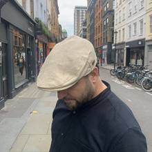 Warren Linen Summer Flat Cap 26