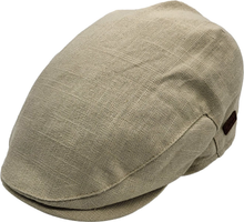 Warren Linen Summer Flat Cap 26