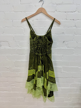 Stonewash And Lace Dress