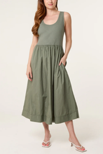 Gemini Combined Rib Top Cotton Dress