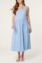 Gemini Combined Rib Top Cotton Dress