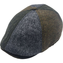 Marchi Herringbone Patch 6-Panel Cap with Button