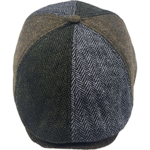 Marchi Herringbone Patch 6-Panel Cap with Button