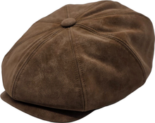 Luca Faux Leather 8 Panel Cap