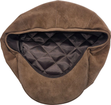 Luca Faux Leather 8 Panel Cap