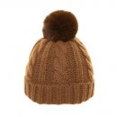 Unisex Cable Knit Bobble  2 26