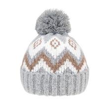 Diamond Knit Bobble
