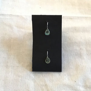 Stone Tear Drop Earrings