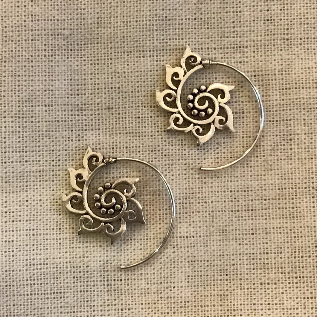 Anastasia Spiral Hoops 2cm