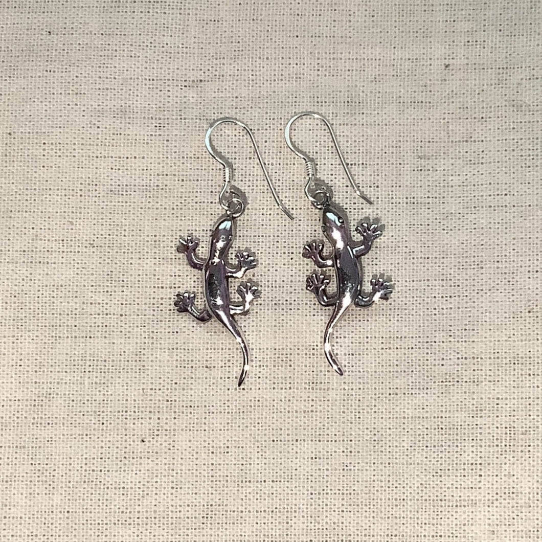 Gecko Earrings