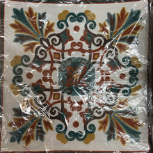 Floral Crewel Cushion Cover