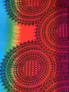 Rainbow Mandala Sarong