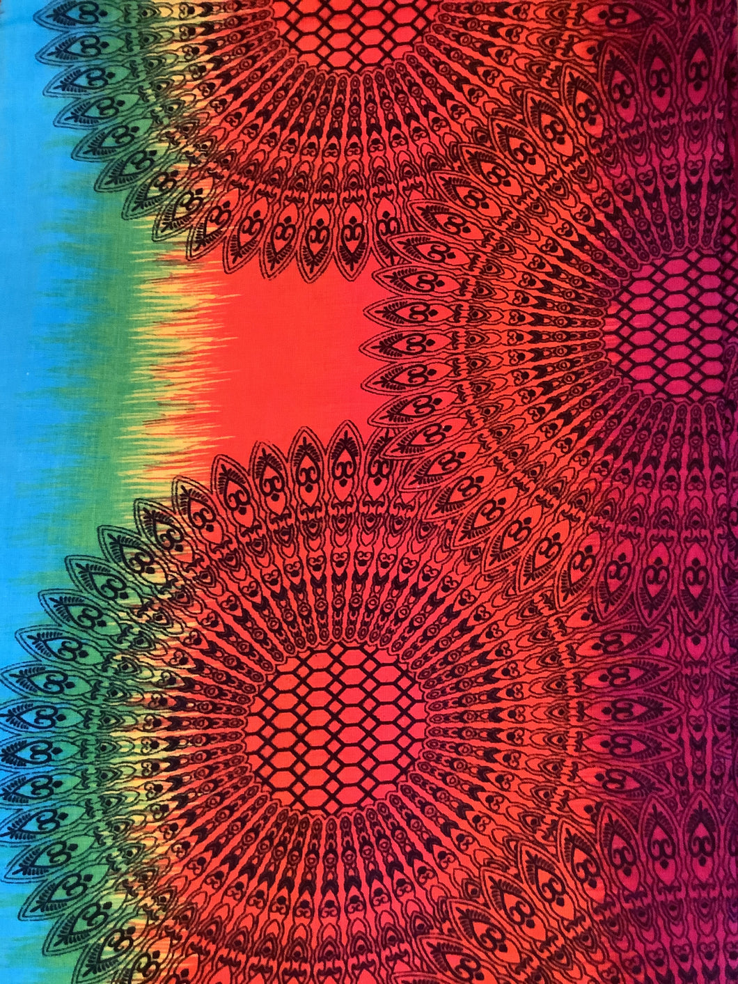 Rainbow Mandala Sarong