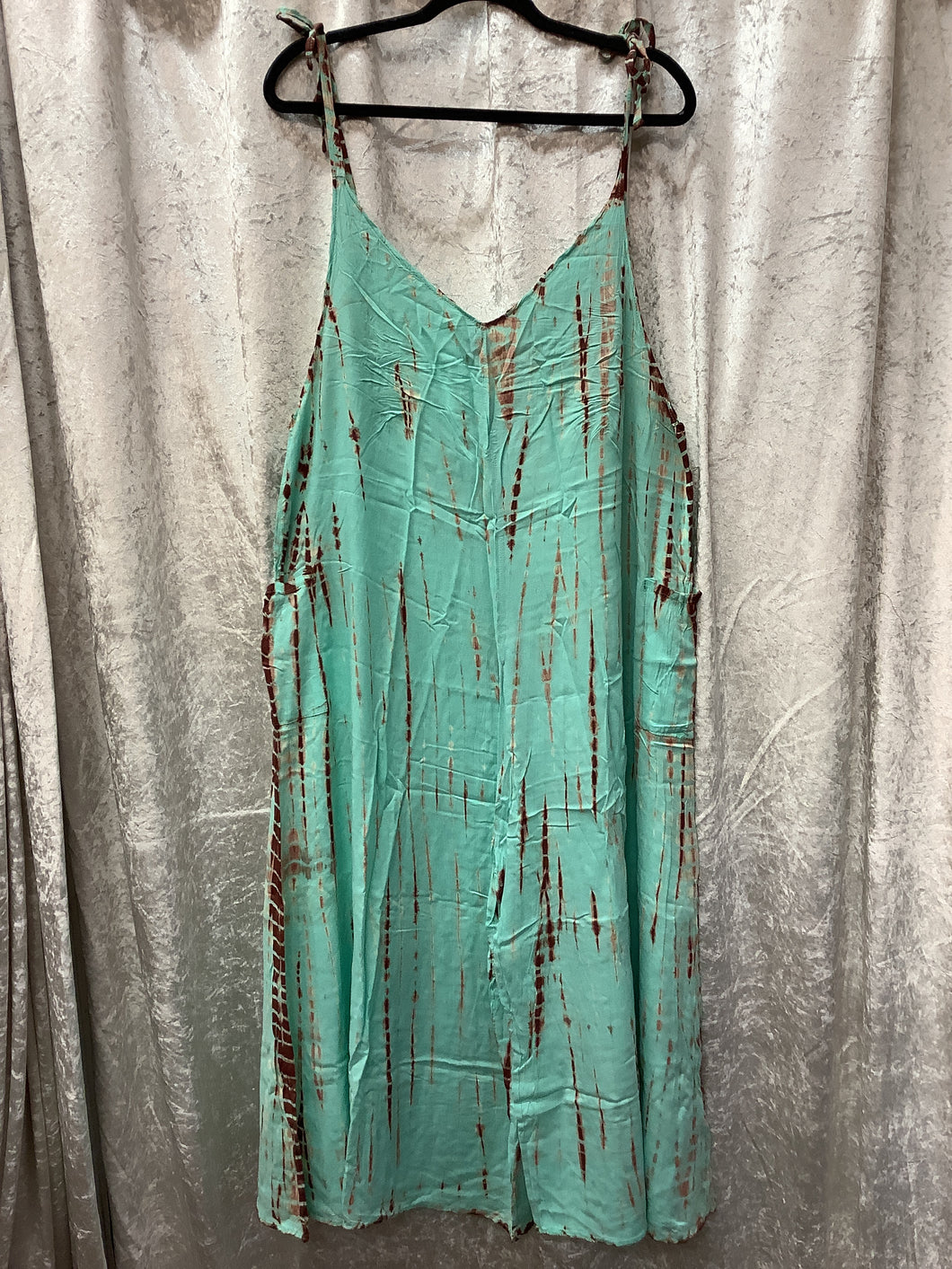 V-Neck Tie Dye Jumpsuit