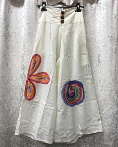 Flower Fisherman Pants