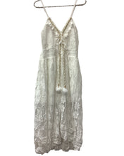 'Nina' Lace Tassel Dress