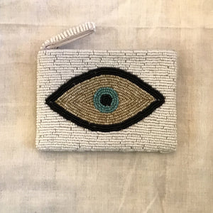 Beaded Eye Purse