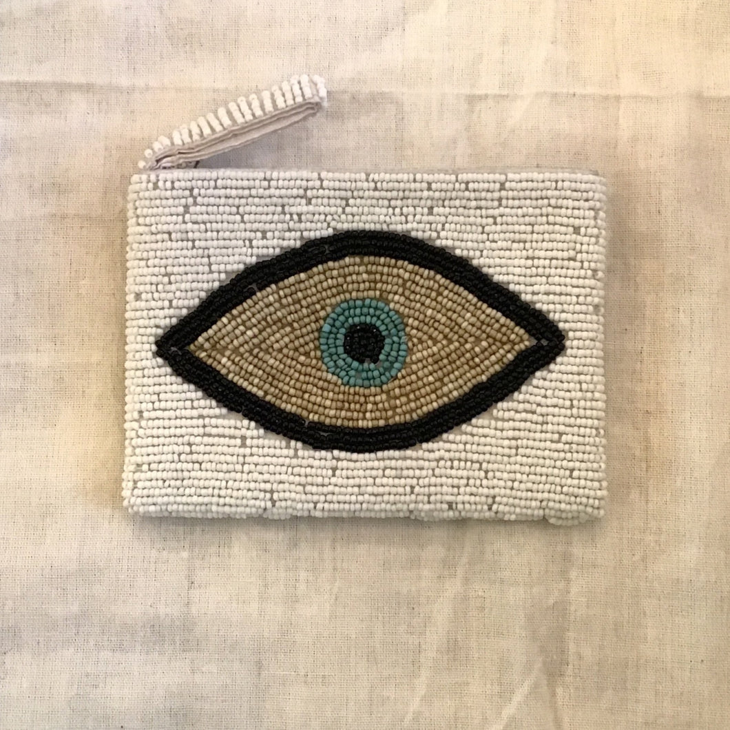 Beaded Eye Purse