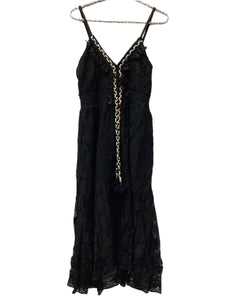 'Nina' Lace Tassel Dress
