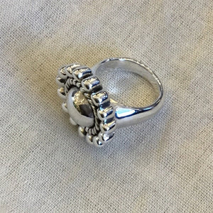 Gerba Chunky Silver Ring