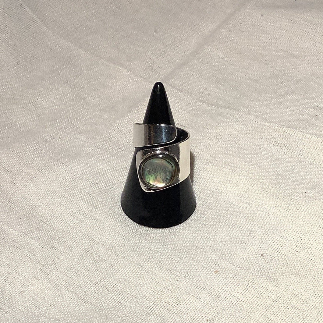 Wrap Around Stone Ring - Smooth