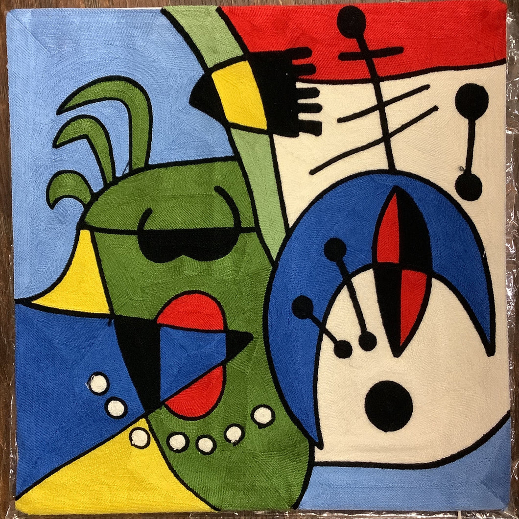 Miro 'Crewel' Embroidered Cushion Covers